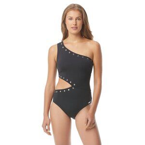 Michael Kors One Shoulder One Piece Swimsuit - Grunge Luxe - NWT - Never Worn